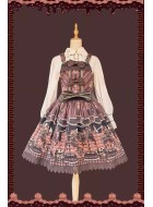 Infanta Chocolate Carousel Salopette(3 Colours)